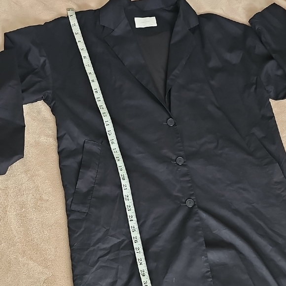 OAK + FORT Black Cotton Dress Size S - Picture 7 of 13